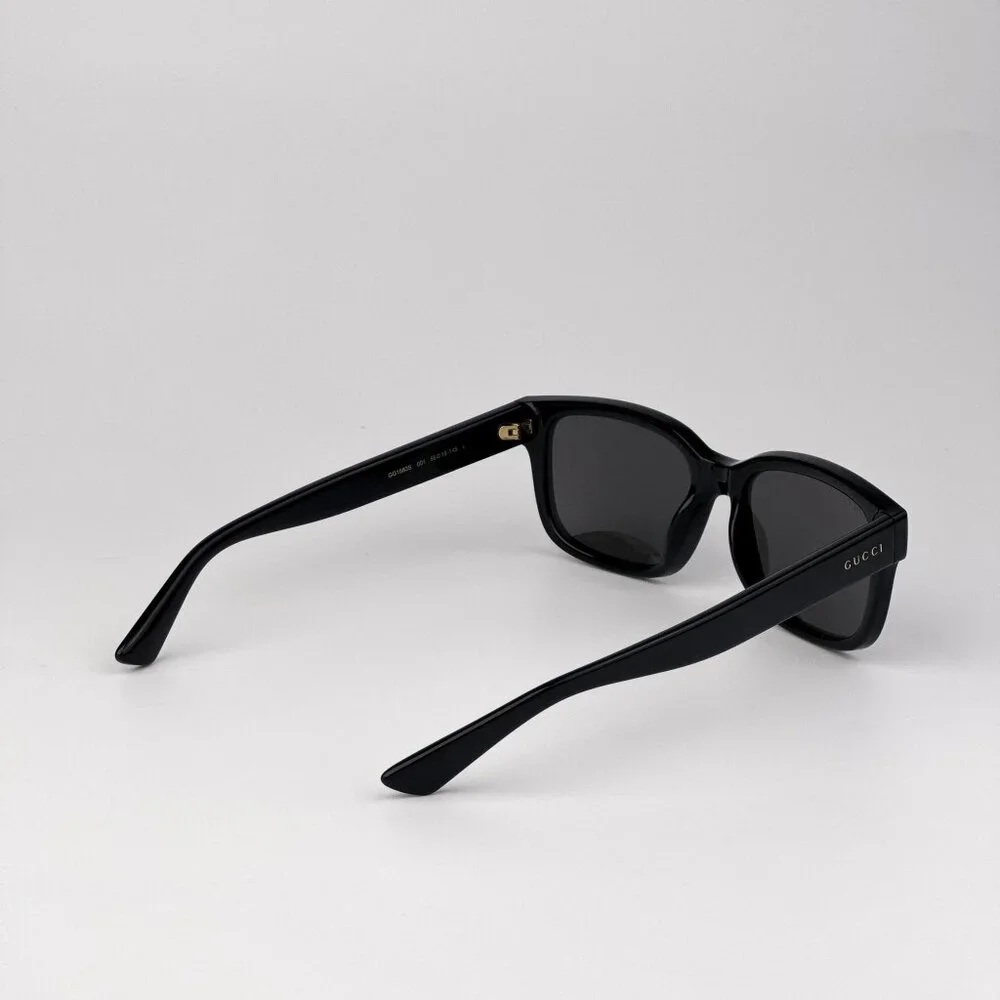 Gucci Sunglasses – Black Square Frame with Grey Lenses (GG1583S 001)